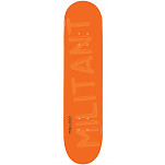 Mini Logo Deck 127 8.0" Orange