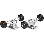Mini Logo&reg; Truck Assembly - 7.63" Polished - ML Bearings - 52mm 101a Black Wheels