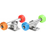 Mini Logo&reg; Truck Assembly - 8.38" Polished - ML Bearings - 52mm 101a Assorted Color Wheels