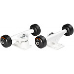 Mini Logo&reg; Truck Assembly - 8.38" White - ML Bearings - 52mm 101a Black Wheels