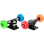 Mini Logo&reg; Truck Assembly - 8.38" Black - ML Bearings - 52mm 101a Assorted Color Wheels
