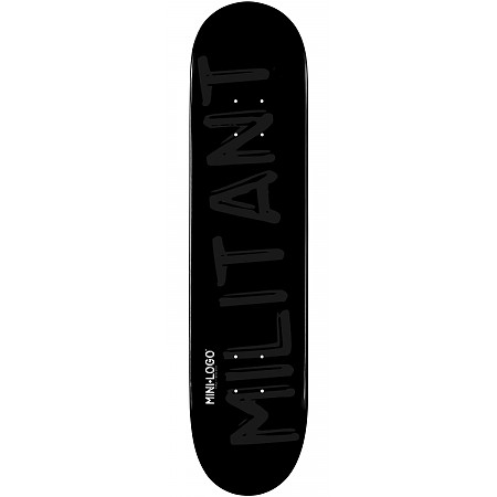 Mini Logo Deck 124 7.5" Black