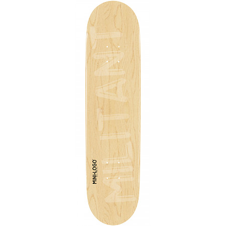 Mini Logo Deck 126 7.625" Natural