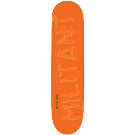 Mini Logo Deck 127 8.0" Orange