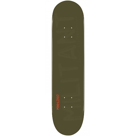 Mini Logo Deck 170 8.25" Green