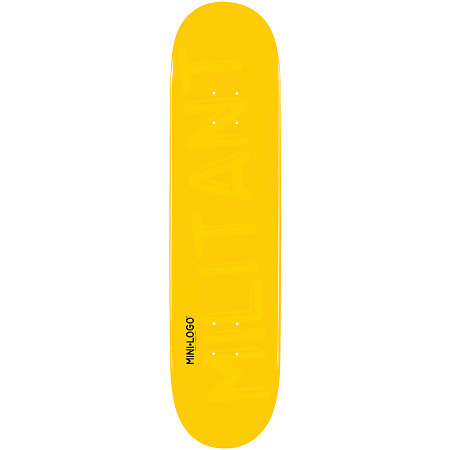 Mini Logo Deck 181 8.5" Yellow