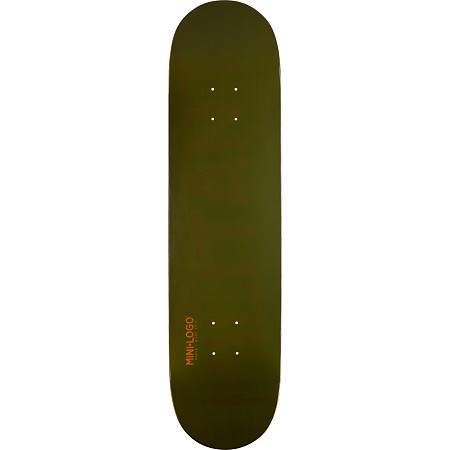 Mini Logo Deck 191 7.5" Green