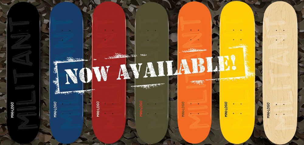 Mini Logo Skateboard Decks